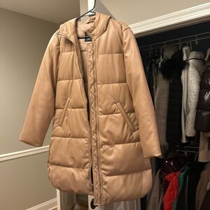 Tan Levi puff jacket. Worn only a couple of times